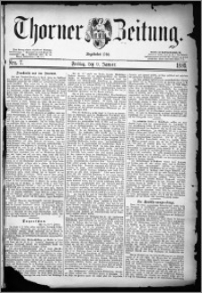 Thorner Zeitung 1880, Nro. 7