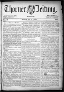 Thorner Zeitung 1880, Nro. 11