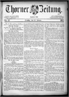 Thorner Zeitung 1880, Nro. 22