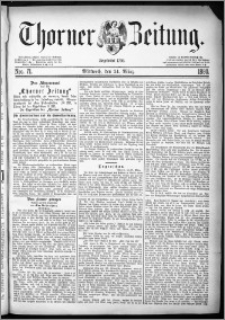 Thorner Zeitung 1880, Nro. 71