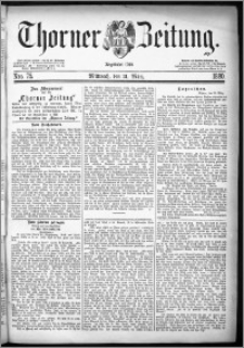 Thorner Zeitung 1880, Nro. 75