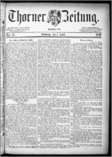 Thorner Zeitung 1880, Nro. 81