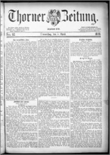 Thorner Zeitung 1880, Nro. 82