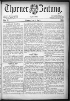 Thorner Zeitung 1880, Nro. 91