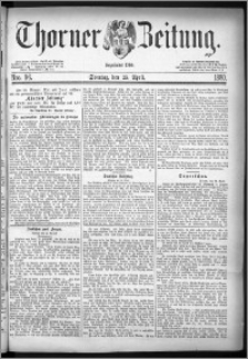 Thorner Zeitung 1880, Nro. 96 + Beilage, Beilagenwerbung