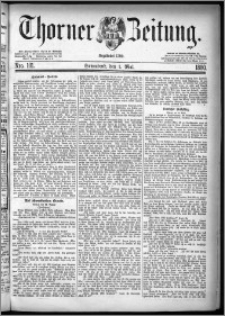 Thorner Zeitung 1880, Nro. 101