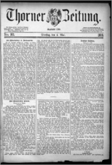 Thorner Zeitung 1880, Nro. 103