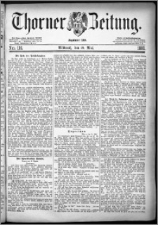Thorner Zeitung 1880, Nro. 114