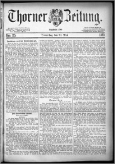 Thorner Zeitung 1880, Nro. 115