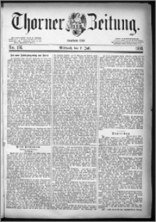 Thorner Zeitung 1880, Nro. 156