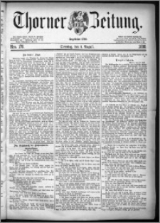 Thorner Zeitung 1880, Nro. 178