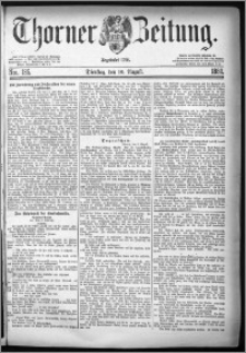 Thorner Zeitung 1880, Nro. 185