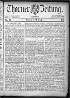 Thorner Zeitung 1880, Nro. 186