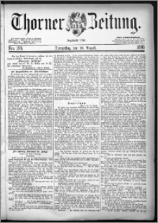 Thorner Zeitung 1880, Nro. 199