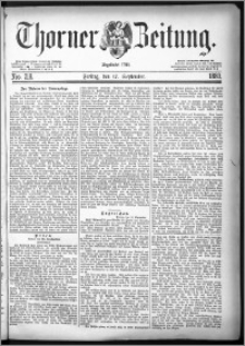 Thorner Zeitung 1880, Nro. 218