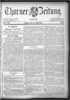 Thorner Zeitung 1880, Nro. 226 + Beilage, Beilagenwerbung