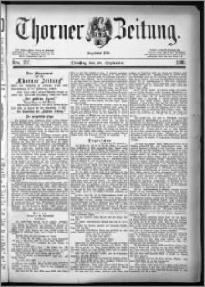 Thorner Zeitung 1880, Nro. 227 + Beilagenwerbung
