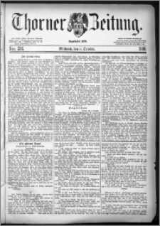 Thorner Zeitung 1880, Nro. 234