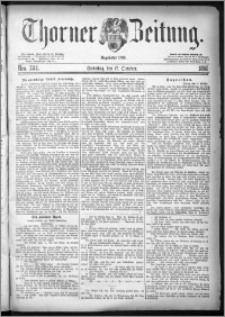 Thorner Zeitung 1880, Nro. 244 + Beilage, Beilagenwerbung