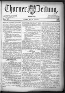 Thorner Zeitung 1880, Nro. 250 + Beilage
