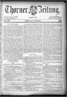 Thorner Zeitung 1880, Nro. 257