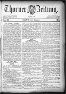Thorner Zeitung 1880, Nro. 261