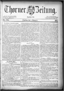 Thorner Zeitung 1880, Nro. 263