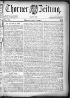 Thorner Zeitung 1880, Nro. 276