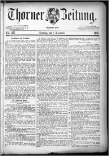 Thorner Zeitung 1880, Nro. 287
