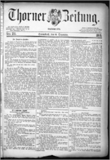 Thorner Zeitung 1880, Nro. 291