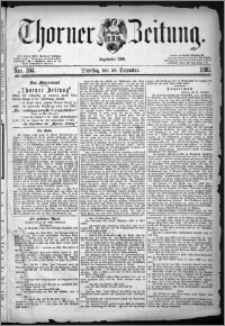 Thorner Zeitung 1880, Nro. 304 + Beilagenwerbung