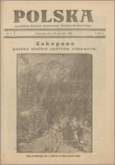 Polska : bezpłatny dodatek ilustrowany do Kurjera Bydgoskiego, 1936.01.26 nr 4