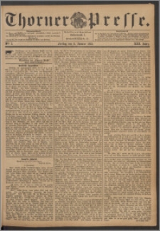 Thorner Presse 1895, Jg. XIII, Nro. 3