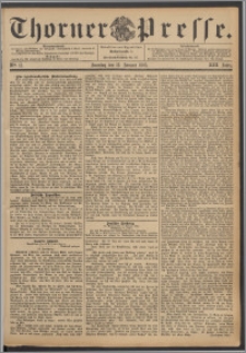 Thorner Presse 1895, Jg. XIII, Nro. 11 + Beilage