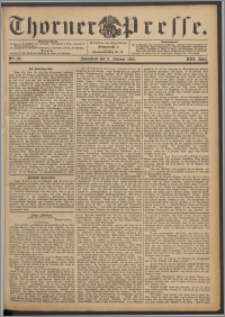 Thorner Presse 1895, Jg. XIII, Nro. 34