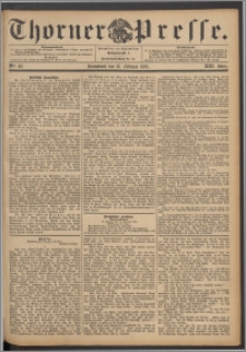 Thorner Presse 1895, Jg. XIII, Nro. 40