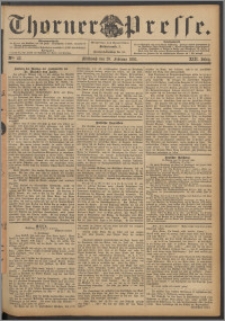 Thorner Presse 1895, Jg. XIII, Nro. 43