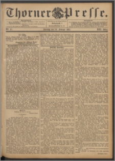 Thorner Presse 1895, Jg. XIII, Nro. 47 + Beilage