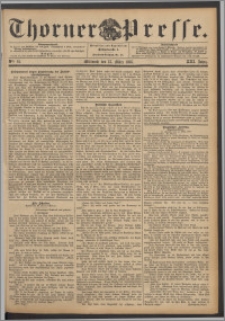 Thorner Presse 1895, Jg. XIII, Nro. 61 + Beilage