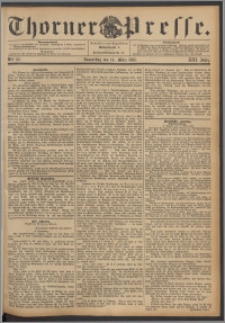 Thorner Presse 1895, Jg. XIII, Nro. 62 + Beilage