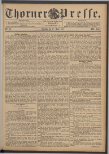 Thorner Presse 1895, Jg. XIII, Nro. 65 + Beilage