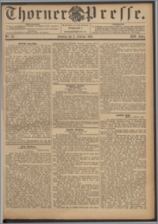 Thorner Presse 1895, Jg. XIII, Nro. 29 + Beilage