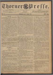 Thorner Presse 1895, Jg. XIII, Nro. 70 + Beilagenwerbung