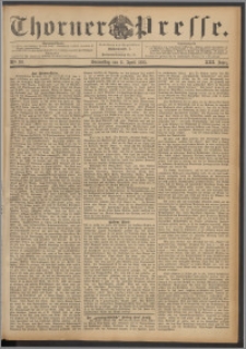 Thorner Presse 1895, Jg. XIII, Nro. 80