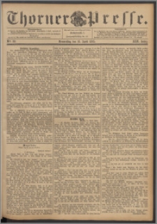 Thorner Presse 1895, Jg. XIII, Nro. 90 + Beilage