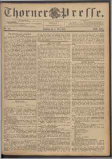 Thorner Presse 1895, Jg. XIII, Nro. 105 + Beilage, Extra-Beilage