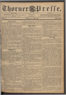 Thorner Presse 1895, Jg. XIII, Nro. 115 + Beilage