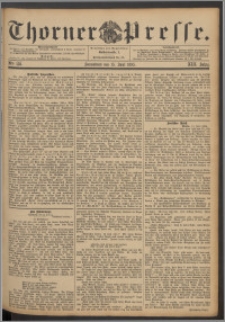 Thorner Presse 1895, Jg. XIII, Nro. 138 + Beilage