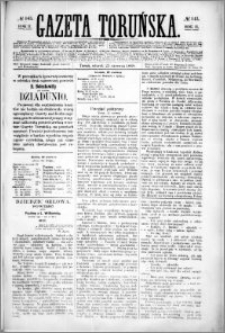 Gazeta Toruńska, 1868.06.23, R. 2 nr 143 + dodatek
