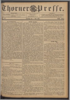 Thorner Presse 1895, Jg. XIII, Nro. 157 + Beilage